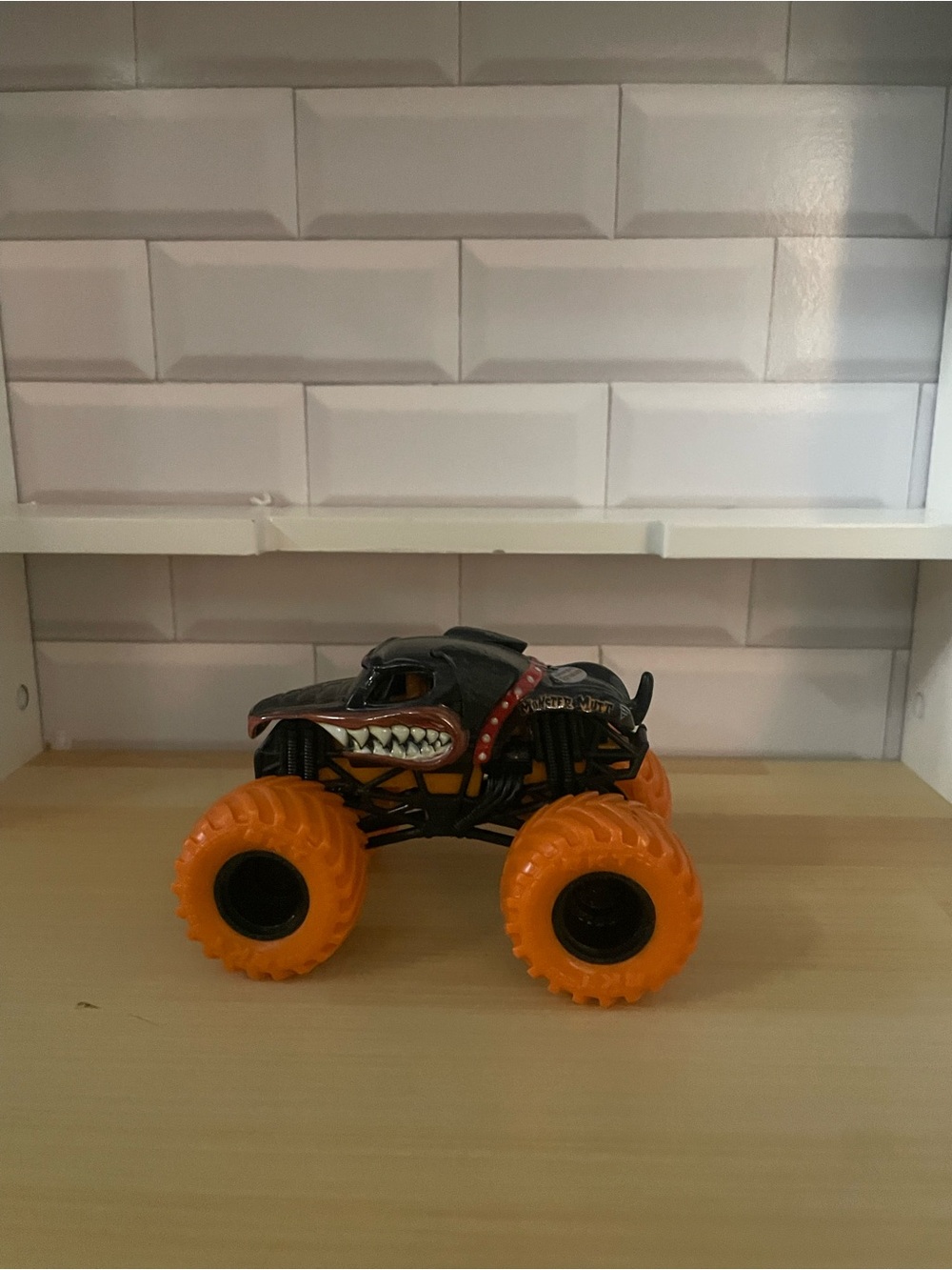 Monster mutt Black and Orange Monster Truck
